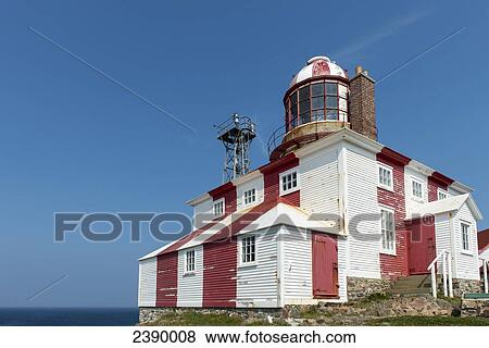 Lighthouse and building along the atlantic coast; Bonavista, Newfoundland and Labrador, Canada View Large Photo Image Stock Photo - Lighthouse and building along the atlantic coast; Bonavista, Newfoundland and Labrador, Canada. Fotosearch