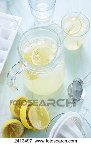 making lemonade stock photo 2413497 fotosearch making lemonade