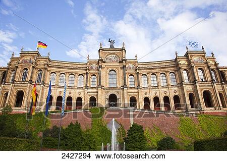 Maximilianeum, Bayerischer Landtag; Munich, Bayern, Germany View Large Photo Image Picture - Maximilianeum, Bayerischer Landtag; Munich, Bayern, Germany. Fotosearch