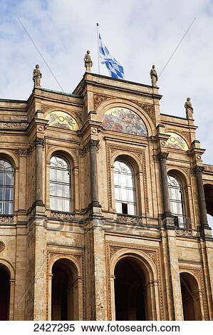 Maximilianeum, Bayerischer Landtag; Munich, Bayern, Germany View Large Photo Image Stock Photography - Maximilianeum, Bayerischer Landtag; Munich, Bayern, Germany. Fotosearch