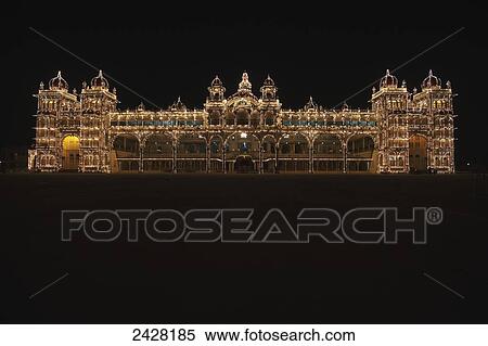 Mysore Palace; Mysore, India View Large Photo Image Stock Photography - Mysore Palace; Mysore, India. Fotosearch