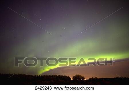 Northern lights; Iceland View Large Photo Image Stock Image - Northern lights; Iceland. Fotosearch
