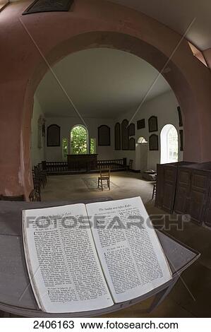 On open Bible on display in a church; Northumberland, England View Large Photo Image Stock Image - On open Bible on display in a church; Northumberland, England. Fotosearch