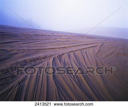 Patterns in the sand from drifting; Lakeside, Oregon, United States of America View Large Photo Image Stock Image - Patterns in the sand from drifting; Lakeside, Oregon, United States of America. Fotosearch