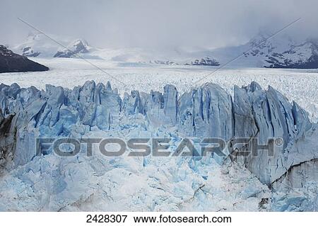 Stock Photo - Perito Moreno Glacier; Argentina. Fotosearch