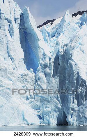 Stock Photo - Perito Moreno Glacier; Argentina. Fotosearch
