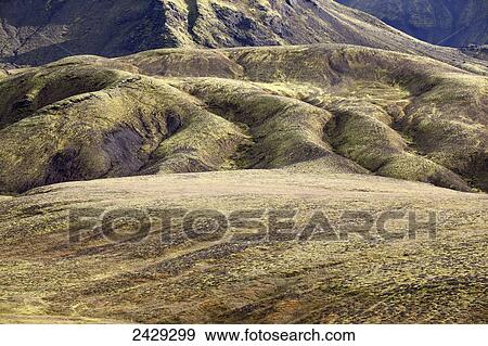 Rolling hills; Iceland View Large Photo Image Stock Photo - Rolling hills; Iceland. Fotosearch