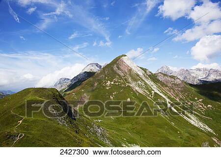 Stock Image - Rothornspitze, near Bach; Tirol, Austria. Fotosearch