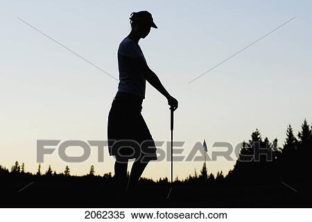 Silhouette Of Young Woman On Organic Golf Course, Clear Lake Golf Course, Riding Mountain National Park, Manitoba, Canada View Large Photo Image Stock Photography - Silhouette Of Young Woman On Organic Golf Course, Clear Lake Golf Course, Riding Mountain National Park, Manitoba, Canada. Fotosearch