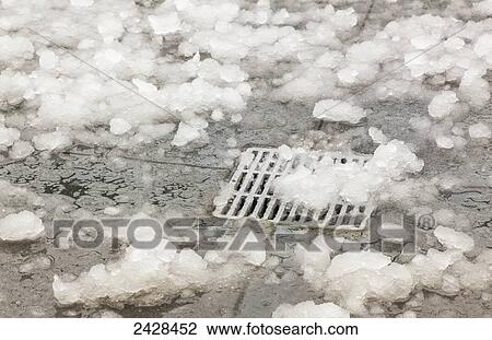 Snow covers a deck drain in a townhouse on Vancouver Island; Duncan, British Columbia, Canada View Large Photo Image Stock Image - Snow covers a deck drain in a townhouse on Vancouver Island; Duncan, British Columbia, Canada. Fotosearch