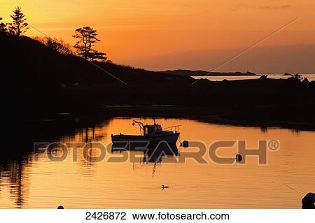 Sunset at Rosdohan Pier, near Sneem; County Kerry, Ireland View Large Photo Image Stock Image - Sunset at Rosdohan Pier, near Sneem; County Kerry, Ireland. Fotosearch