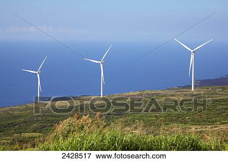 The Auwahi Wind Farm in Kaupo; Maui, Hawaii, United States of America View Large Photo Image Stock Photo - The Auwahi Wind Farm in Kaupo; Maui, Hawaii, United States of America. Fotosearch