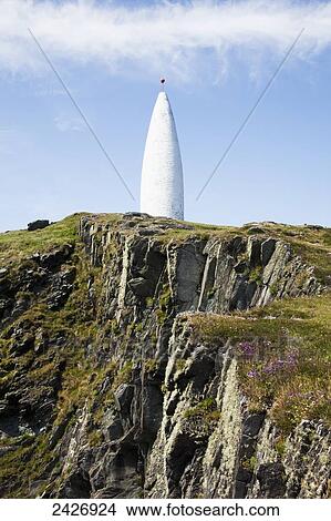 The beacon near Baltimore; County Cork, Ireland View Large Photo Image Picture - The beacon near Baltimore; County Cork, Ireland. Fotosearch
