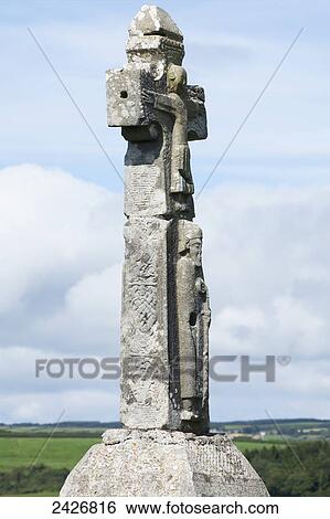 The High cross at Dysert O'Dea; County Clare, Ireland View Large Photo Image Stock Photograph - The High cross at Dysert O'Dea; County Clare, Ireland. Fotosearch