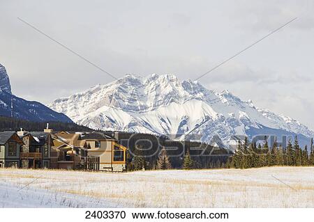 The village of Canmore in the Rocky mountains; Canmore, Alberta, Canada View Large Photo Image Stock Image - The village of Canmore in the Rocky mountains; Canmore, Alberta, Canada. Fotosearch