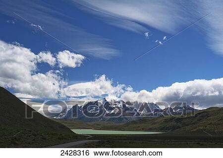 Stock Photograph - Torres del Paine National Park; Chile. Fotosearch