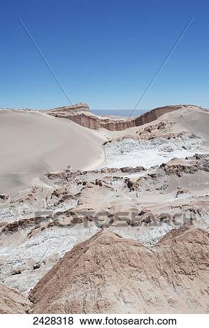 Stock Photo - Valley of the Moon; Atacama, Chile. Fotosearch