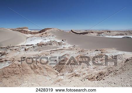 Valley of the Moon; Atacama, Chile View Large Photo Image Stock Photo - Valley of the Moon; Atacama, Chile. Fotosearch