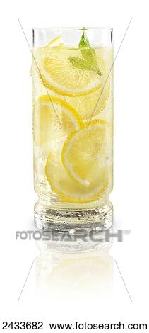 A glass full of water and lemon slices View Large Photo Image Stock Image - A glass full of water and lemon slices. Fotosearch