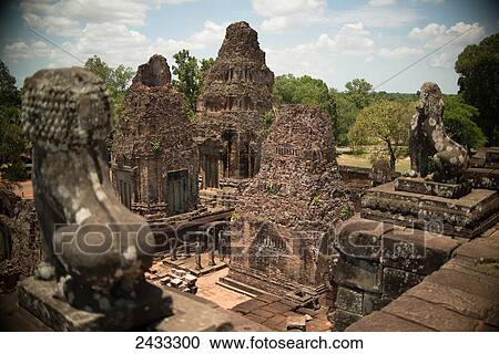 A view from the top of one of the many temples in the Angkor Wat temple complex; Siem Reap, Cambodia View Large Photo Image Stock Image - A view from the top of one of the many temples in the Angkor Wat temple complex; Siem Reap, Cambodia. Fotosearch