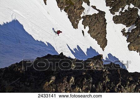 Backcountry skiing above the Seward Highway, Chugach Front Mountains, Southcentral Alaska; Alaska, United States of America View Large Photo Image Stock Image - Backcountry skiing above the Seward Highway, Chugach Front Mountains, Southcentral Alaska; Alaska, United States of America. Fotosearch