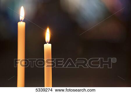 Burning candles; Northumberland, England View Large Photo Image Picture - Burning candles; Northumberland, England. Fotosearch