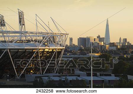 City skyline from Stratford; London, England View Large Photo Image Stock Photo - City skyline from Stratford; London, England. Fotosearch