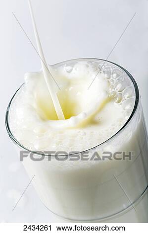 Close up of milk splashing into glass on white background; Calgary, Alberta, Canada View Large Photo Image Stock Image - Close up of milk splashing into glass on white background; Calgary, Alberta, Canada. Fotosearch