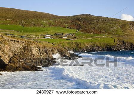 Coomenoole Beach in Dingle; County Kerry, Ireland View Large Photo Image Stock Photo - Coomenoole Beach in Dingle; County Kerry, Ireland. Fotosearch
