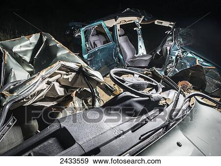 Crashed cars; Tarifa, Cadiz, Andalusia, Spain View Large Photo Image Stock Photo - Crashed cars; Tarifa, Cadiz, Andalusia, Spain. Fotosearch