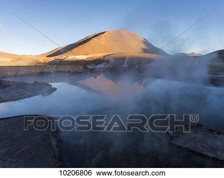 El Tatio geysers; Calama, Antofagasta Region, Chile View Large Photo Image Stock Photograph - El Tatio geysers; Calama, Antofagasta Region, Chile. Fotosearch