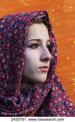 Fair skinned Sikh girl wearing Burqa; England View Large Photo Image Stock Image - Fair skinned Sikh girl wearing Burqa; England. Fotosearch