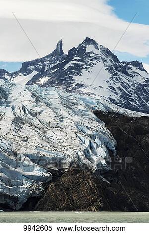 Grey Glacier and Grey Lake, Torres del Paine National Park; Torres del Paine, Magallanes and Antartica Chilena Region, Chile View Large Photo Image Stock Photography - Grey Glacier and Grey Lake, Torres del Paine National Park; Torres del Paine, Magallanes and Antartica Chilena Region, Chile. Fotosearch