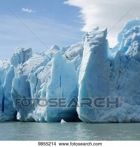 Grey Lake and Grey Glacier, Torres del Paine National Park; Torres del Paine, Magallanes and Antartica Chilena Region, Chile View Large Photo Image Picture - Grey Lake and Grey Glacier, Torres del Paine National Park; Torres del Paine, Magallanes and Antartica Chilena Region, Chile. Fotosearch