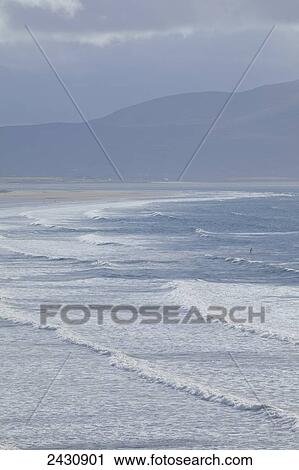 Inch Beach and storm clouds; Inch, County Kerry, Ireland View Large Photo Image Stock Image - Inch Beach and storm clouds; Inch, County Kerry, Ireland. Fotosearch