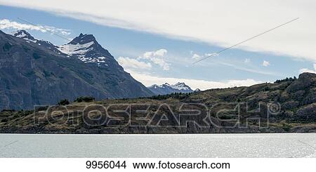 Picture - Lake Argentino, Los Glaciares National Park; Santa Cruz province, Argentina. Fotosearch