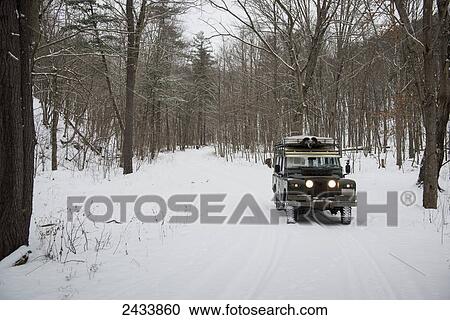 Land Rover in Green Ridge State Forest in winter; Orleans, Maryland, United States of America View Large Photo Image Stock Image - Land Rover in Green Ridge State Forest in winter; Orleans, Maryland, United States of America. Fotosearch