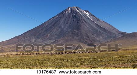 Licancabur volcano; San Pedro de Atacama, Antofagasta Region, Chile View Large Photo Image Stock Photo - Licancabur volcano; San Pedro de Atacama, Antofagasta Region, Chile. Fotosearch