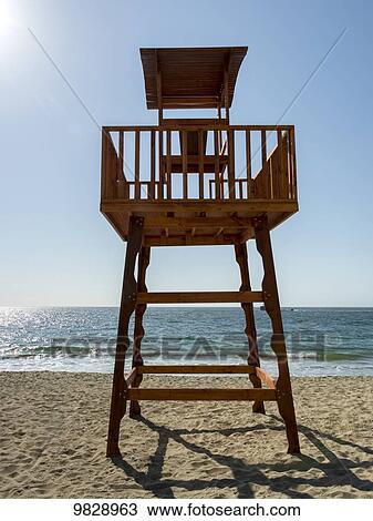 Lifeguard Chair on the beach; Vina Del Mar, Valparaiso, Chile View Large Photo Image Stock Image - Lifeguard Chair on the beach; Vina Del Mar, Valparaiso, Chile. Fotosearch