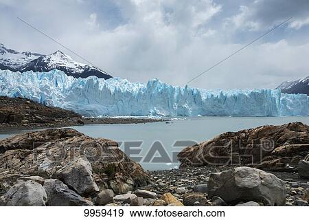 Moreno Glacier and Lake Argentino, Los Glaciares National Park; Santa Cruz province, Argentina View Large Photo Image Stock Photo - Moreno Glacier and Lake Argentino, Los Glaciares National Park; Santa Cruz province, Argentina. Fotosearch