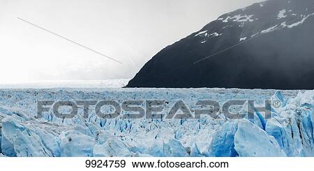 Stock Photo - Moreno Glacier, Los Glaciares National Park; Santa Cruz province, Argentina. Fotosearch