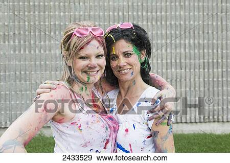 Mother and bridesmaid at Paint the Bridge stagette party; Edmonton, Alberta, Canada View Large Photo Image Stock Photo - Mother and bridesmaid at Paint the Bridge stagette party; Edmonton, Alberta, Canada. Fotosearch
