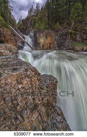 Myra Falls, Strathcona Provincial park; British Columbia, Canada View Large Photo Image Stock Photo - Myra Falls, Strathcona Provincial park; British Columbia, Canada. Fotosearch