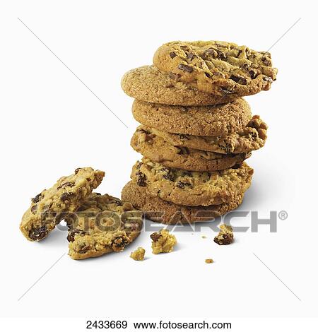 Stock Photo - Pile of variety of cookies. Fotosearch