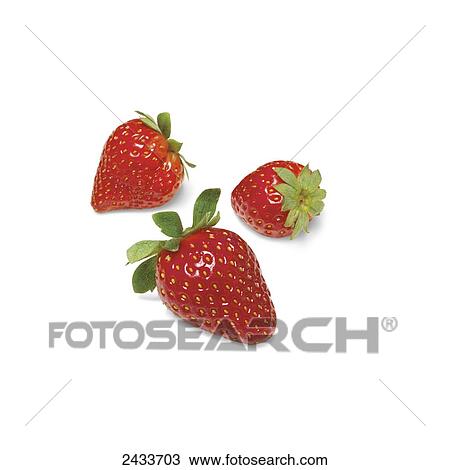 Ripe strawberries on a white background View Large Photo Image Stock Image - Ripe strawberries on a white background. Fotosearch