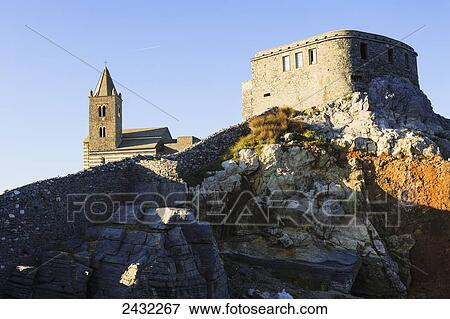 San Pietro Church; Porto Venere, Liguria, Italy View Large Photo Image Stock Photo - San Pietro Church; Porto Venere, Liguria, Italy. Fotosearch