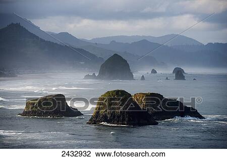 Spectacular coastal scenery is found at Ecola State Park; Cannon Beach, Oregon, United States of America View Large Photo Image Stock Image - Spectacular coastal scenery is found at Ecola State Park; Cannon Beach, Oregon, United States of America. Fotosearch
