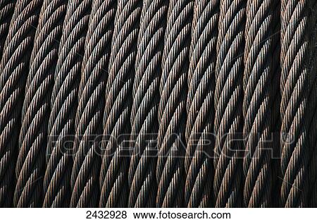 Steel cable makes patterns; Astoria, Oregon, United States of America View Large Photo Image Stock Photo - Steel cable makes patterns; Astoria, Oregon, United States of America. Fotosearch