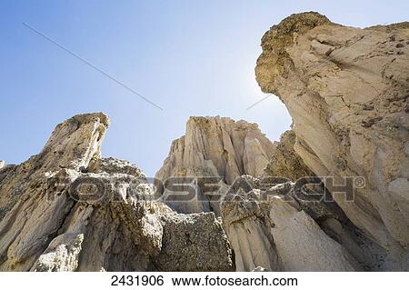 Stock Photograph - Valley of the Moon; La Paz, Bolivia. Fotosearch