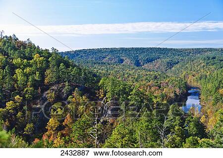 View up South Fourche Lafave River, Ouachita Mountains near Cove Creek Lake; Hollis, Arkansas, United States of America View Large Photo Image Stock Photo - View up South Fourche Lafave River, Ouachita Mountains near Cove Creek Lake; Hollis, Arkansas, United States of America. Fotosearch